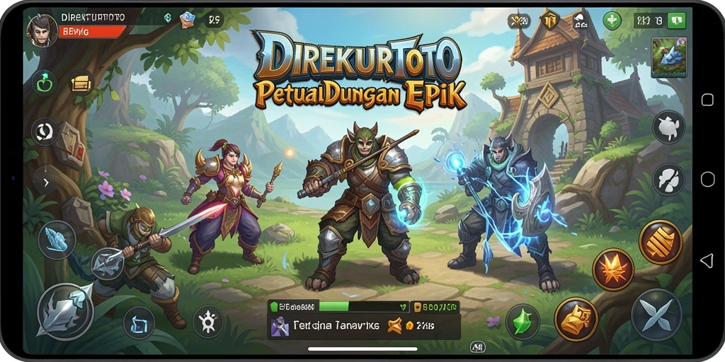 Gameplay RPG yang mendebarkan dan penuh strategi.