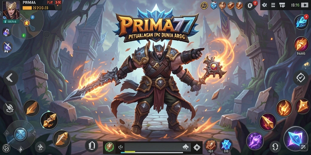 Gameplay mendebarkan dalam dunia ARPG yang luas dan fantastis.