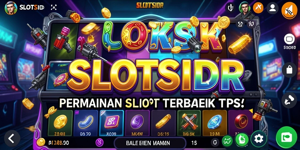 Screenshot SLOTSIDR menampilkan gameplay seru dan menantang dari permainan TPS.