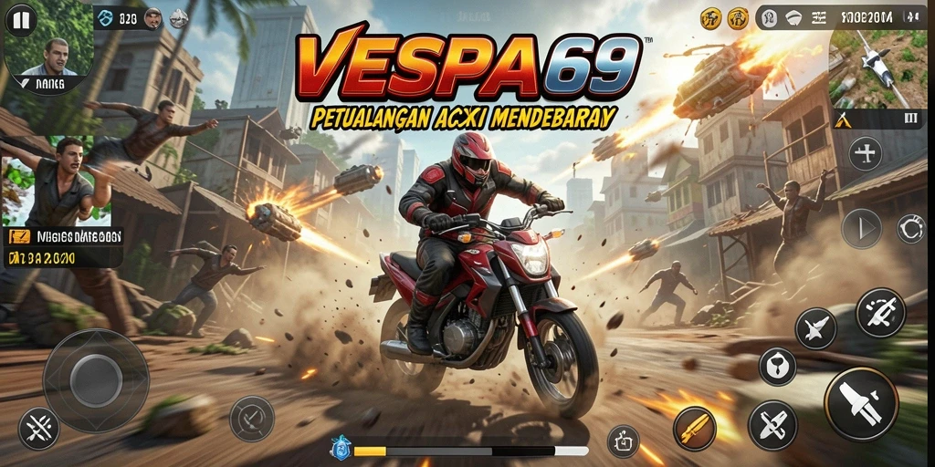 Tampilan menegangkan dari pertempuran di VESPA69
