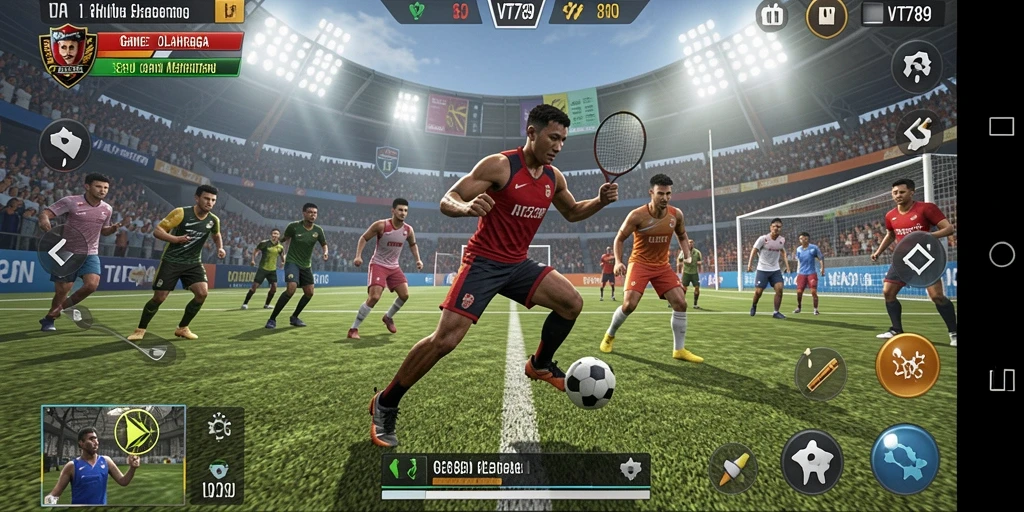 Gameplay seru dan kompetitif VT789 yang penuh aksi olahraga.